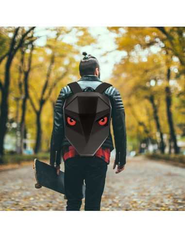 Mochila LED Inteligente para Laptop Hf-t5, Impermeable, 35L