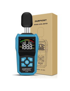 Medidor de Decibelios DURFICST SL720C con Pantalla LCD Color