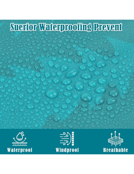 Saco de dormir AuSletie 3 estaciones impermeable 228.6x80cm