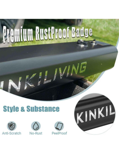 Tanque de Agua Calentada Solar Kinkiliving WT01 17 Litros