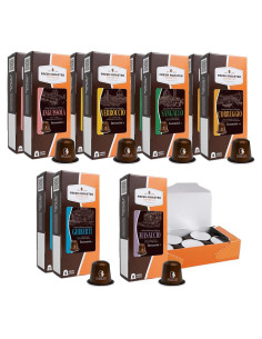 Cápsulas de Espresso Italiano Café Fresco Tostado 120 Unidades