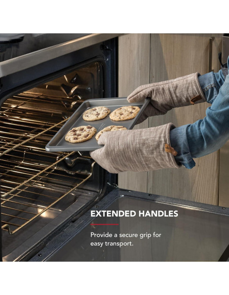 Bandeja para Hornear KitchenAid 23x33cm Antiadherente Plata