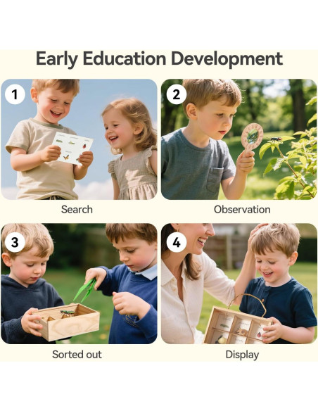 Kit de Búsqueda del Tesoro de Madera Samonyed para Niños 4+ Kit de Búsqueda del Tesoro de Madera Samonyed para Niños 4+