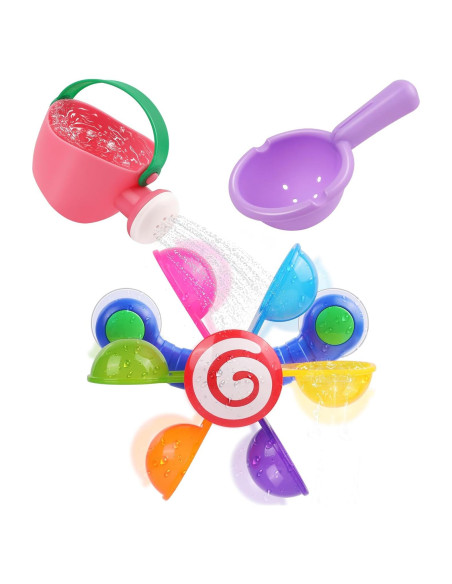 Set de Juguetes de Baño Oukitoymer - 3 Piezas Interactivas