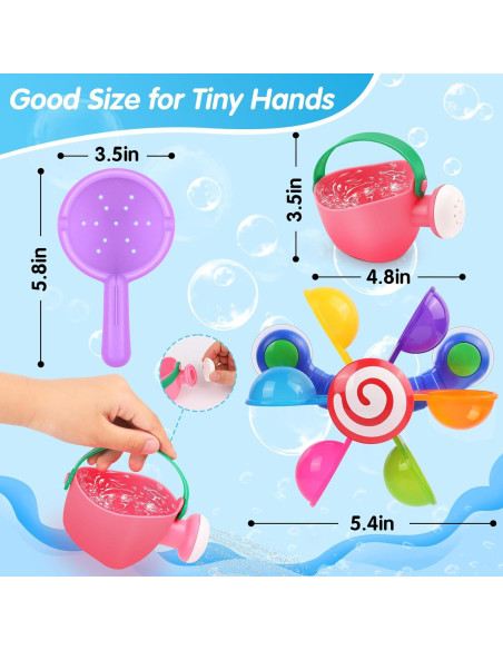 Set de Juguetes de Baño Oukitoymer - 3 Piezas Interactivas