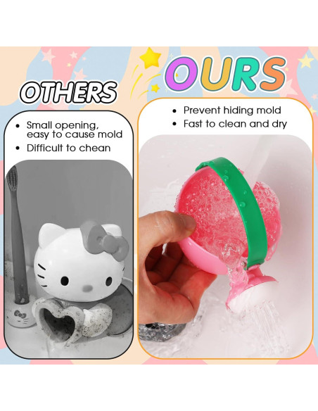 Set de Juguetes de Baño Oukitoymer - 3 Piezas Interactivas