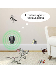 Repelente Ultrasónico Neatmaster ATK-007 para Insectos y Roedores 2