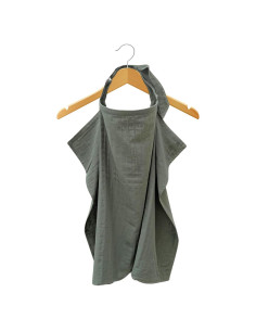 Cubierta de Lactancia MOZAH 100% Algodón Orgánico Verde Romano