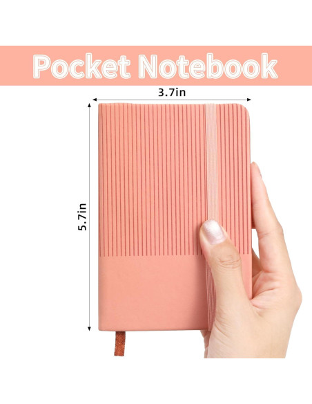 Cuadernos de Bolsillo BOBO RABBIT 3 Paquete Tapa Dura A6