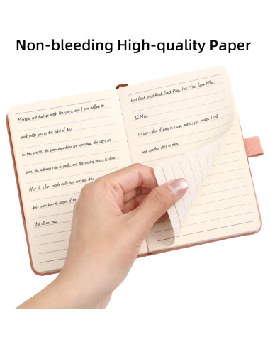 Cuadernos de Bolsillo BOBO RABBIT 3 Paquete Tapa Dura A6