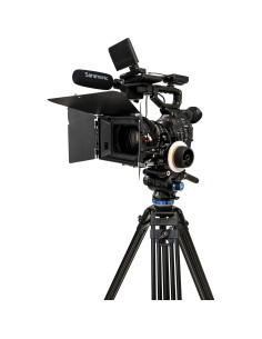Cabezal de video fluido Benro S8 PRO 8 kg con base plana 2
