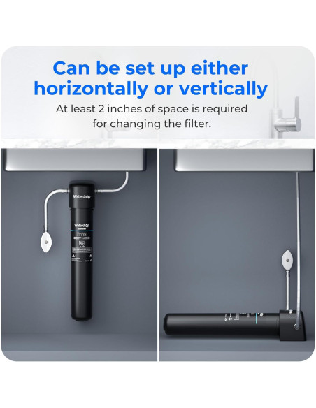 Filtro de Agua Bajo Fregadero Waterdrop WD-17UA 24000L