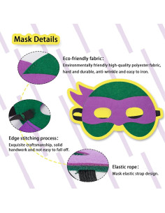 Disfraz de Superhéroe para Niños WondraFun con Capa y Máscara 2