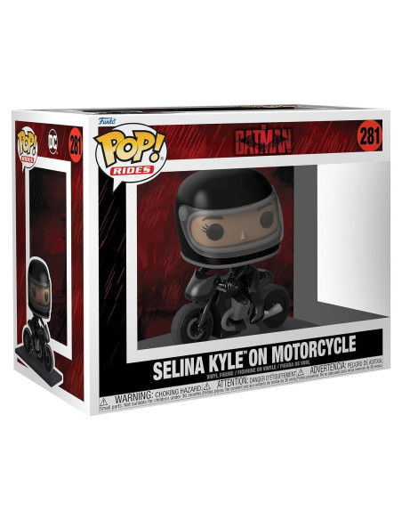 Funko Pop! Rides Selina Kyle en Motocicleta - The Batman