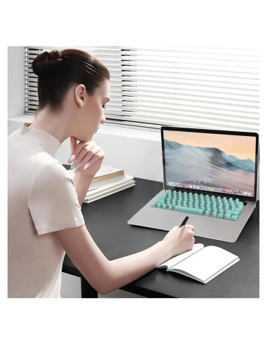 Cubierta de Teclado WYGCH para Uñas Largas - MacBook Pro/Air