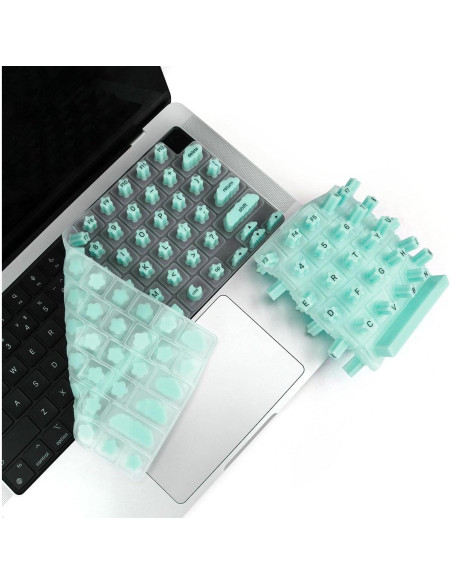 Cubierta de Teclado WYGCH para Uñas Largas - MacBook Pro/Air
