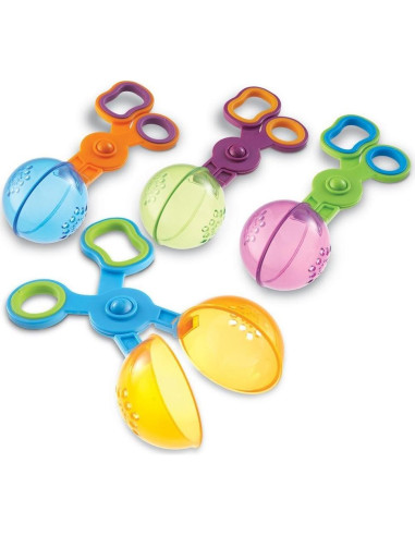 Recogedores Prácticos Learning Resources - Motricidad Fina 4 Pzas