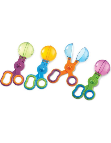 Recogedores Prácticos Learning Resources - Motricidad Fina 4 Pzas