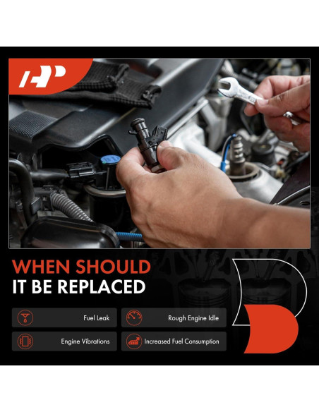 Inyectores de Combustible A-Premium 4 Pcs para Toyota y Pontiac 1.8L