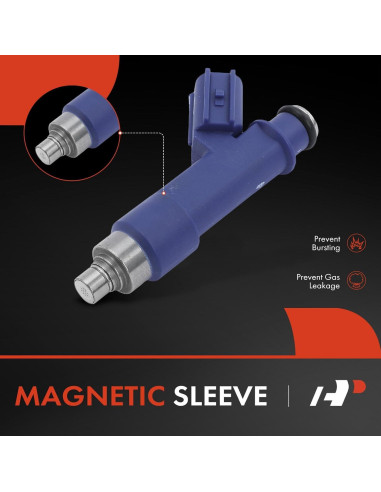 Inyectores de Combustible A-Premium 4 Pcs para Toyota y Pontiac 1.8L