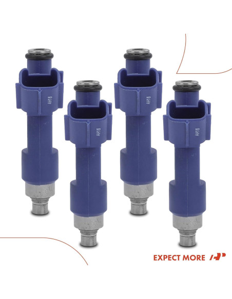 Inyectores de Combustible A-Premium 4 Pcs para Toyota y Pontiac 1.8L