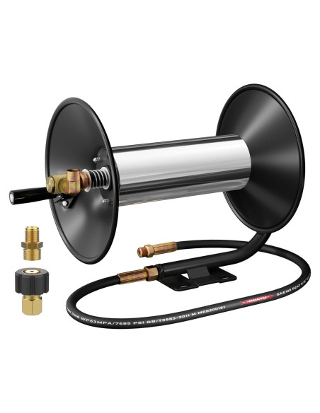 Carrete de Manguera de Alta Presión BreAro 30.48 m 4000 PSI