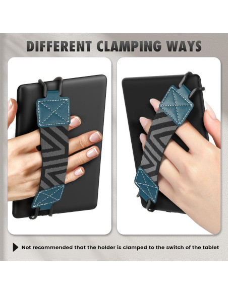 Correa de Mano MoKo para E-Readers y Tablets 6-8" Azul Lago