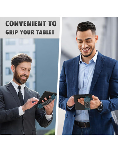 Correa de Mano MoKo para E-Readers y Tablets 6-8" Azul Lago