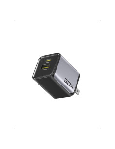 Cargador USB C PISEN 30W Doble Puerto PD QC 3.0