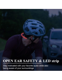 Auriculares de Conducción Ósea Praseno Bluetooth 5.3 IP67 2