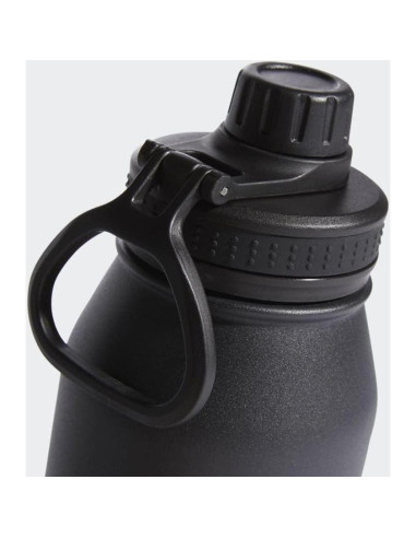 Botella de Agua adidas 1L Acero Inoxidable Doble Pared Negra