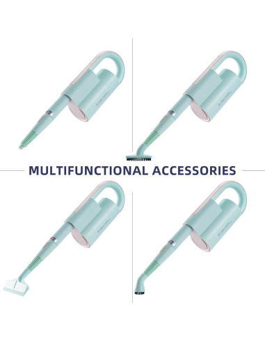 Accesorios de Reemplazo Newbealer NB602N - 7 Piezas para Limpiador de Vapor