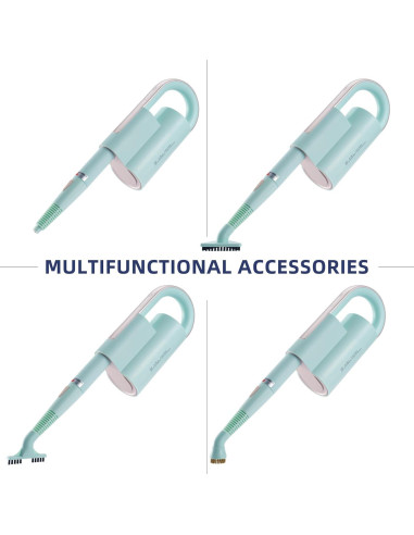 Accesorios de Reemplazo Newbealer NB602N - 7 Piezas para Limpiador de Vapor