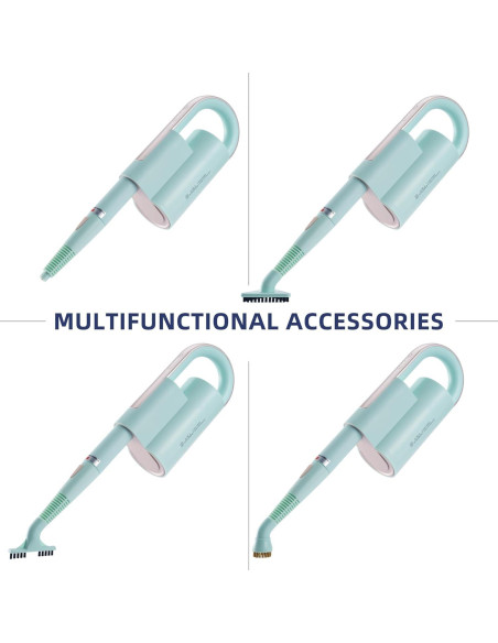 Accesorios de Reemplazo Newbealer NB602N - 7 Piezas para Limpiador de Vapor