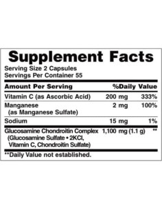 Complejo de Glucosamina y Condroitina Nature's Bounty 660 Cápsulas 2