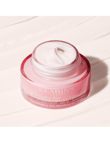 Crema de Día Multi-Activa Clarins SPF 15 Niacinamida 48g