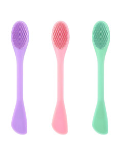 3 Piezas Aplicador de Mascarilla Facial Silicona TIESOME