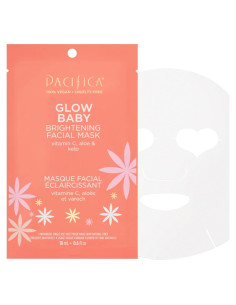 Mascarilla Facial de Hoja Pacifica Glow Baby con Vitamina C