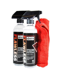 Limpiador de Pantallas Perfecto 473ml con Paño Microfibra