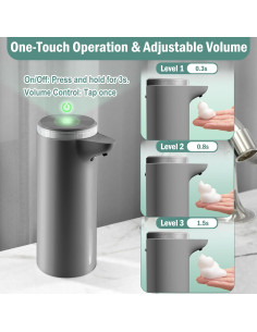 Dispensador de Jabón Espumoso Automático Seawah IPX7 300ml 2