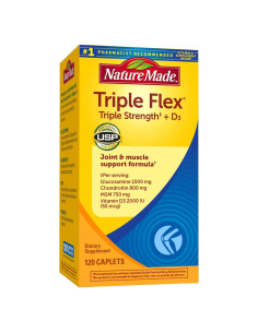 Nature Made TripleFlex Caplets 120 unidades con Vitamina D3