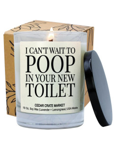 Vela Aromática de Cera de Soja Cedar Crate Market 382g