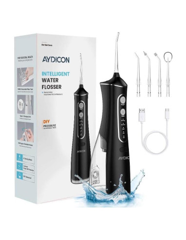 Irrigador Dental Aydicon - Hilo Dental de Agua Recargable 300ML