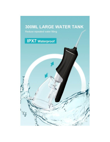 Irrigador Dental Aydicon - Hilo Dental de Agua Recargable 300ML