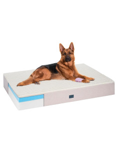 Cama Ortopédica para Perros Veehoo XXL 132x91cm Espuma Viscoelástica