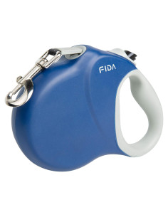 Correa Retráctil para Perros Fida 7.92m Alta Resistencia Azul