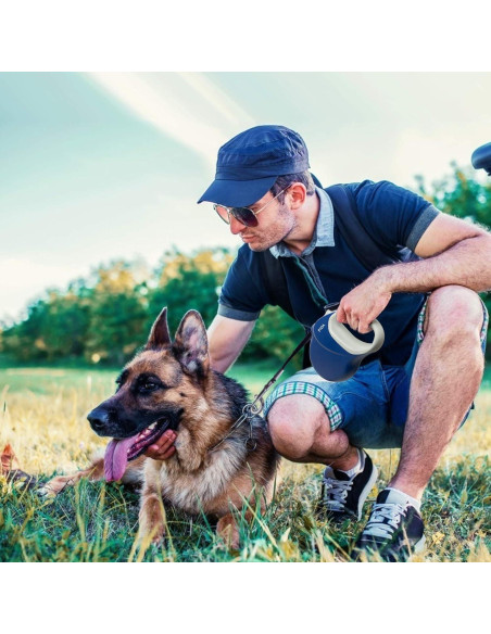 Correa Retráctil para Perros Fida 7.92m Alta Resistencia Azul