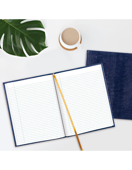 Diario Ejecutivo Blueline A10.82, Cubierta Dura Azul, 150 Páginas