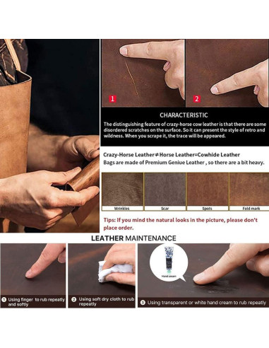 Organizador de Viaje de Cuero Contacts MC1034 para Cables y Accesorios