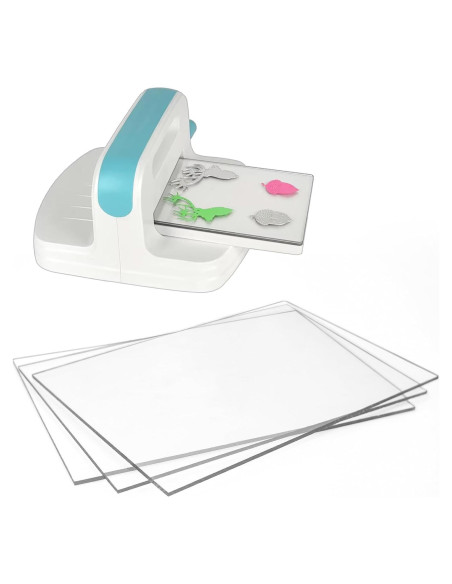 3 Almohadillas de Corte Acrílico Transparente Philbinden 22x15.5cm